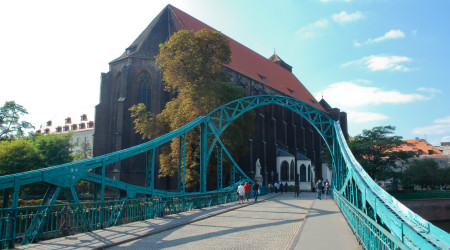 Тумский мост, Вроцлав, 2010 г.