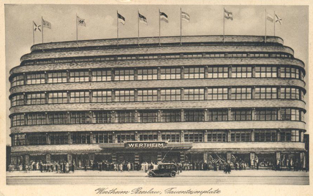 торговый центр в 1930 году, источник: http://dolny-slask.org.pl
